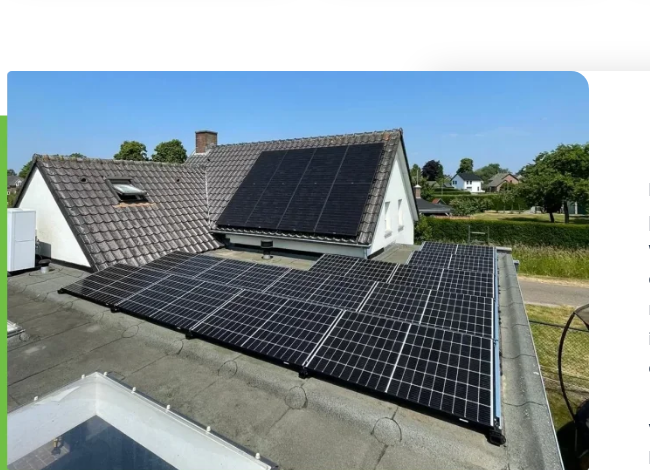 Basis Gevel M - Wit in echte wooncontext