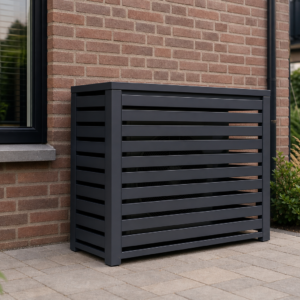 Ruime antraciete airco omkasting